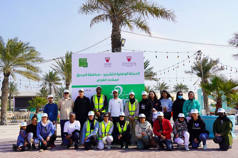 ترافكو تدعم المرحلة الثانية من مشروع تشجير ممشى الغوص