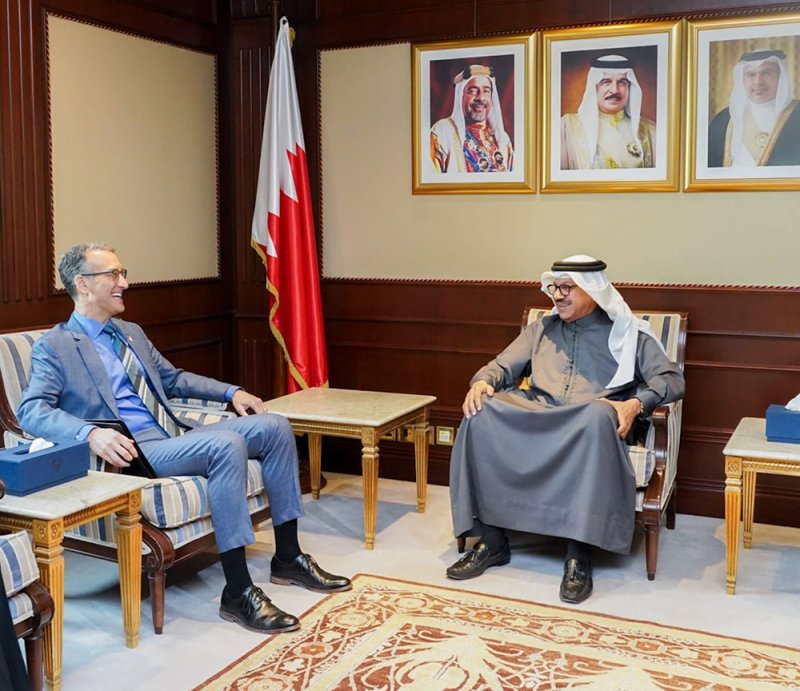 وزير الخارجية يستقبل سفير الولايات المتحدة