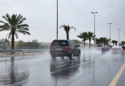 طقس اليوم: أمطار رعدية.. والمرور تدعو لأخذ الحيطة والحذر