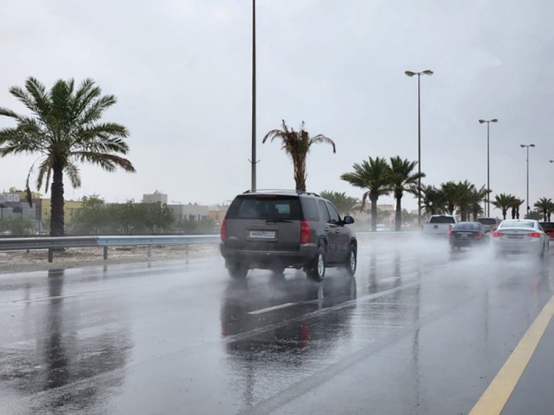 طقس اليوم: أمطار رعدية.. والمرور تدعو لأخذ الحيطة والحذر