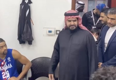 سمو الشيخ عيسى بن علي يهنئ المنامة بانتصاره على النصر السعودي