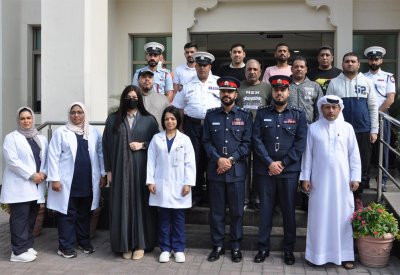 مديرية شرطة محافظة العاصمة تقيم محاضرات ودورات تدريبية لمنسوبي المديرية