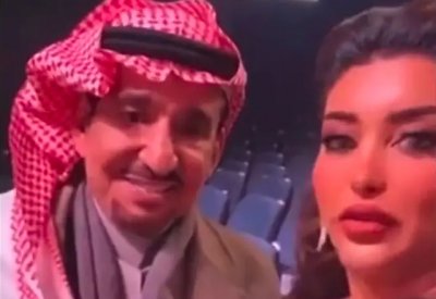 بالفيديو: ممثلة سعودية تكشف هوية زوجة عبدالله السدحان