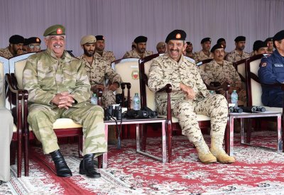 تنفيذ المرحلة الختامية للتمرين المشترك (الدفاع المتوهج 23 - 23)