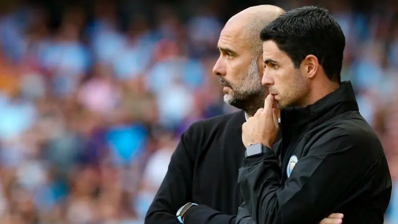 أرتيتا: "سباق الدوري" لا يفسد صداقتي مع غوارديولا