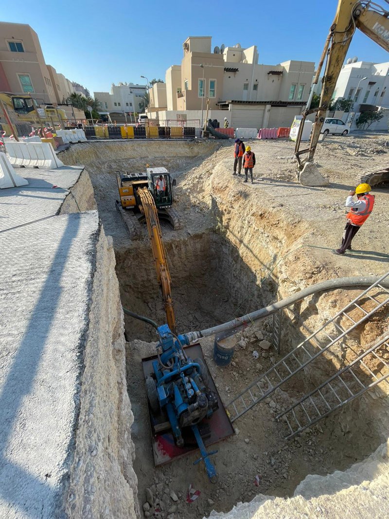 بدء أعمال تطوير "الطرق" و"الصرف الصحي" في الجنبية