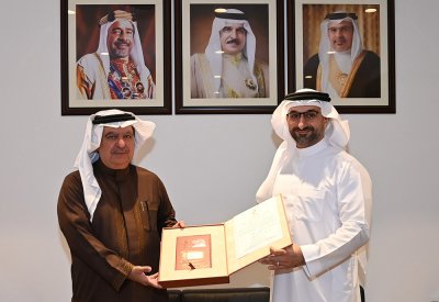 وزير الصناعة والتجارة يستقبل الصحفي جمال الياقوت