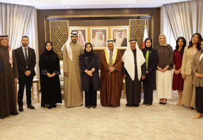 رئيس مجلس الشورى يستقبل المشاركين البحرينيين في "سفينة شباب العالم"