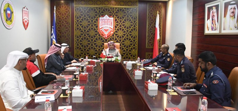 الاتحاد البحريني لكرة القدم يعقد اجتماعًا تنسيقيًا مع وزارة الداخلية