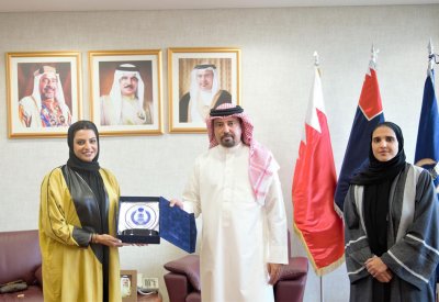 رئيس الجمارك يستقبل رئيس الجمعية البحرينية للملكية الفكرية