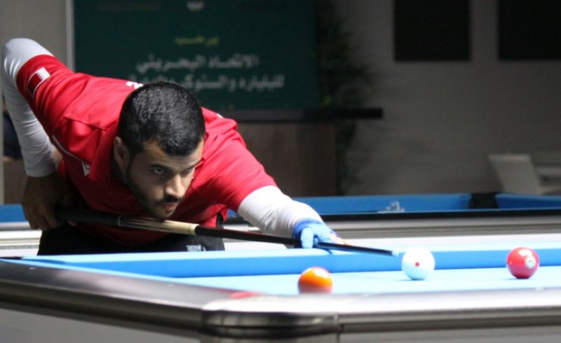 إبراهيم القائد يحصد لقب بطولة الاتحاد البحريني المفتوحة للبليارد