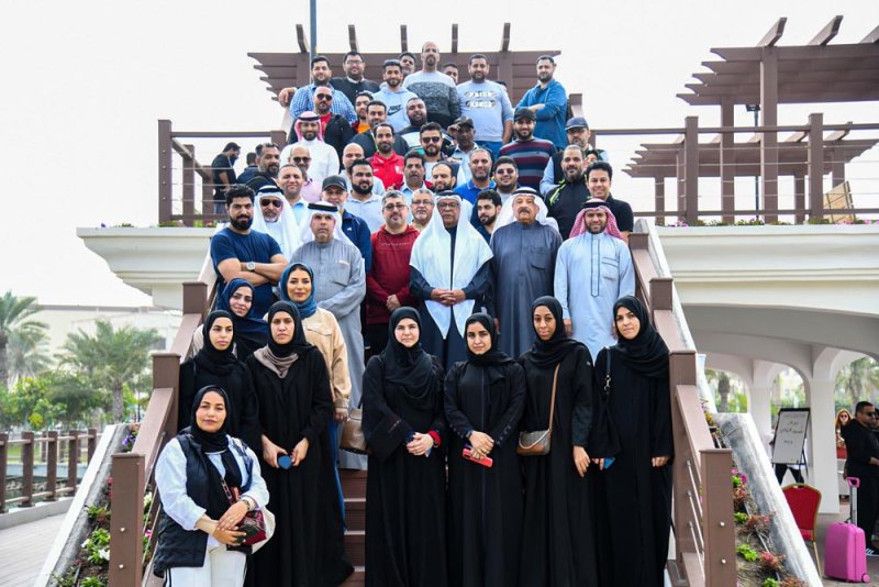 "الجعفرية" تحتفل بمناسبة يوم البحرين الرياضي في الحديقة المائية