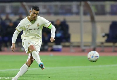 رونالدو يغرد بعد أول أهدافه مع النصر: مباراة صعبة للغاية!