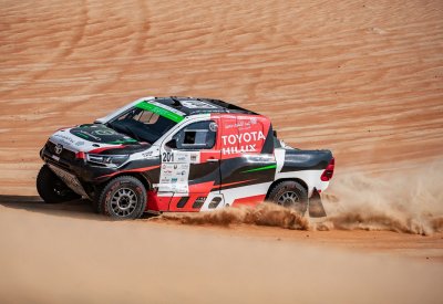 رالي أبوظبي الصحراوي في الخامس والعشرين من فبراير