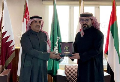 المكتب التنفيذي للجنة الوطنية لمواجهة الكوارث يقوم بزيارة تنسيقية لمركز مجلس التعاون لإدارة حالات الطوارئ
