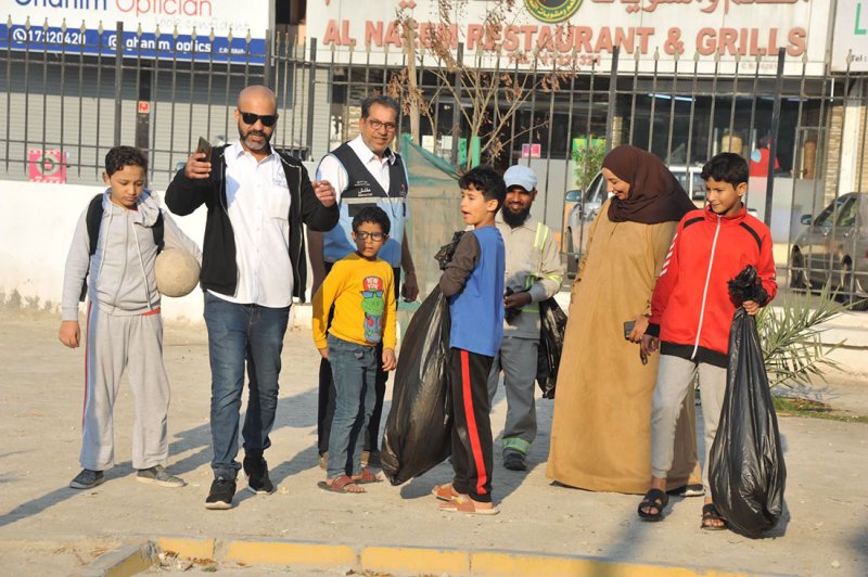 المقهوي: توفر حاوية جمع البلاستيك بحديقة الكازينو