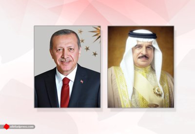 جلالة الملك المعظم يعزي الرئيس التركي في ضحايا الزلزال الذي ضرب جنوب شرق تركيا