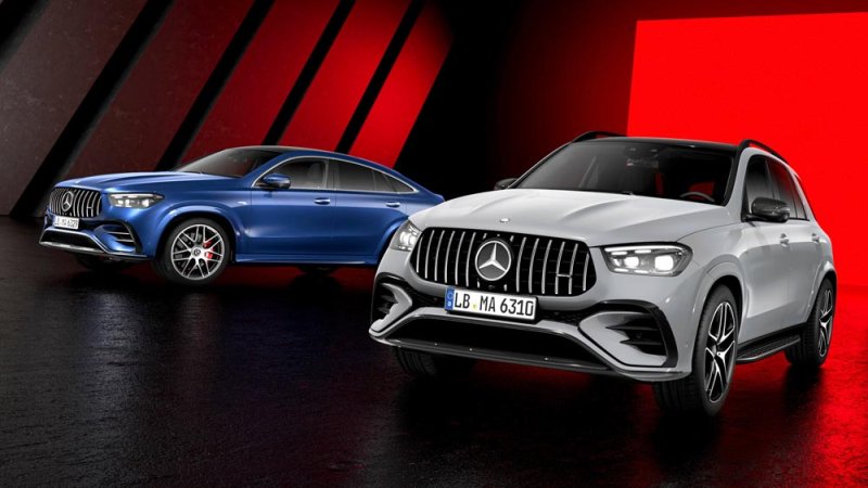 مرسيدس GLE موديل 2024 بتحديثات منتصف العمر