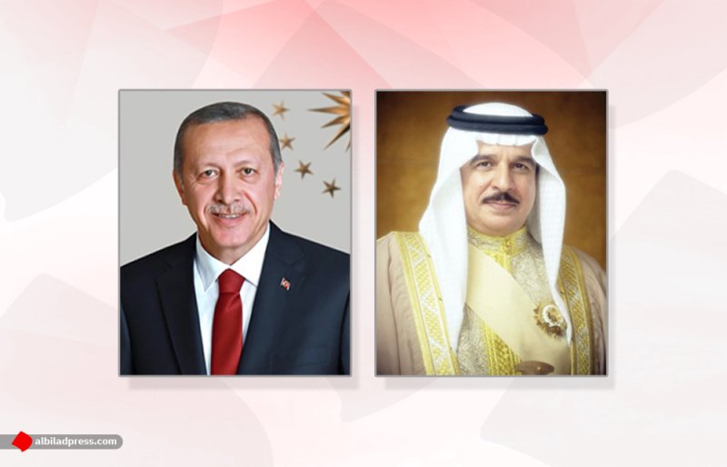 جلالة الملك المعظم يعزي الرئيس التركي في ضحايا الزلزال الذي ضرب جنوب شرق تركيا