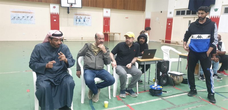 الصقر يشيد بفريق مسرحية "يا خليج" 