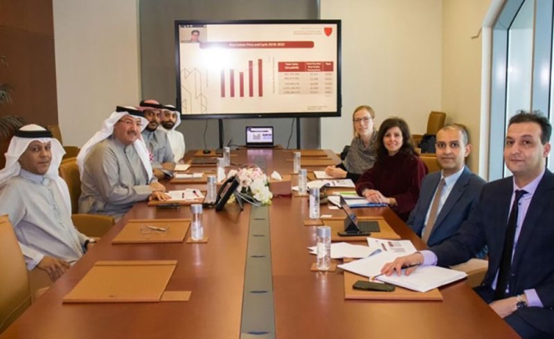 الرئيس التنفيذي لمؤسسة التنظيم العقاري يستقبل وفد من صندوق النقد الدولي