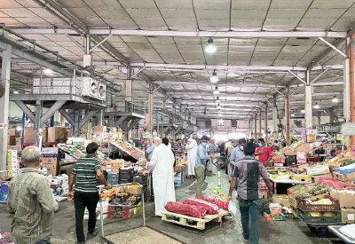 مرافق صحية للسوق المركزي بـ100 ألف دينار