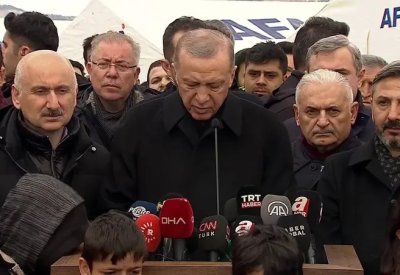 بالفيديو: أردوغان: الاستجابة للزلزال لم تكن بالسرعة التي نريدها