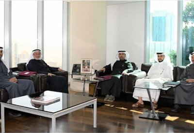 وزير النفط والبيئة يجتمع مع اللجنة المنظمة لفعاليات المؤتمر والمعرض الدولي الثاني للاتحاد الخليجي للتكرير