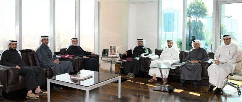 وزير النفط والبيئة يجتمع مع اللجنة المنظمة لفعاليات المؤتمر والمعرض الدولي الثاني للاتحاد الخليجي للتكرير