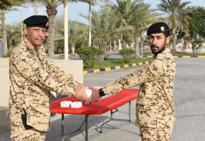 أسلحة ووحدات قوة دفاع البحرين تصدح فرحاً وابتهاجاً بمناسبة الذكرى الخامسة والخمسين لتأسيس قوة دفاع البحرين‎‎