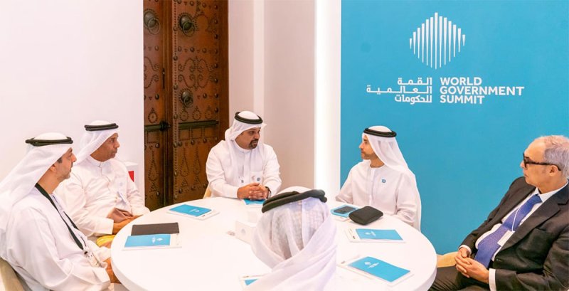 وزير المالية يلتقي وزير دولة الإمارات العربية المتحدة للشؤون المالية