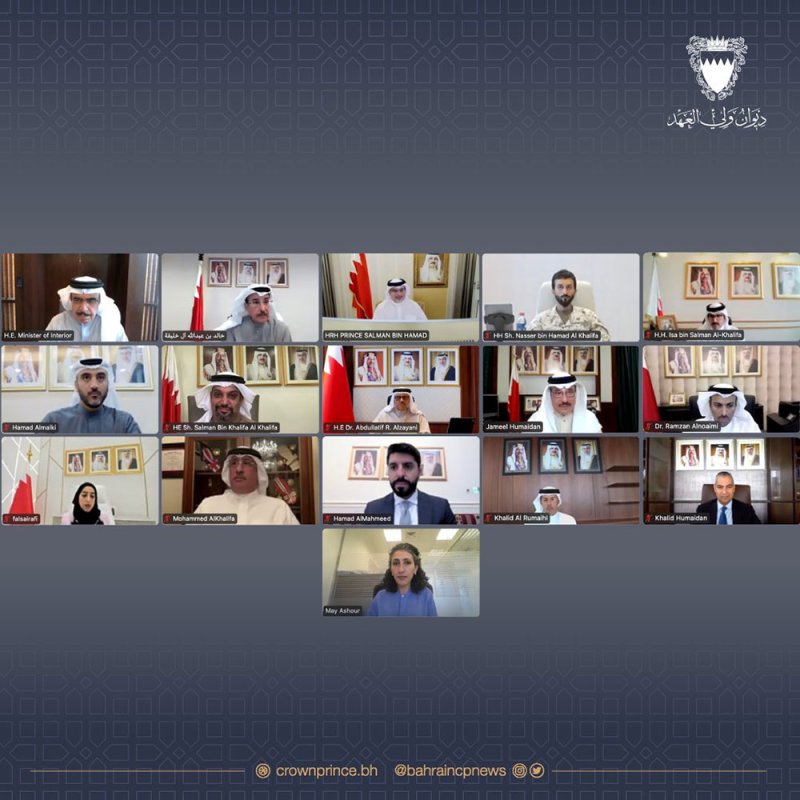 سمو ولي العهد رئيس مجلس الوزراء يترأس اجتماع اللجنة التنسيقية