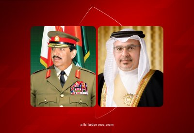 سمو ولي العهد رئيس مجلس الوزراء يتلقى برقية تهنئة من القائد العام لقوة دفاع البحرين