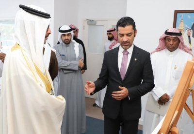 سمو محافظ المحافظة الجنوبية يستقبل وزير شئون البلديات والزراعة