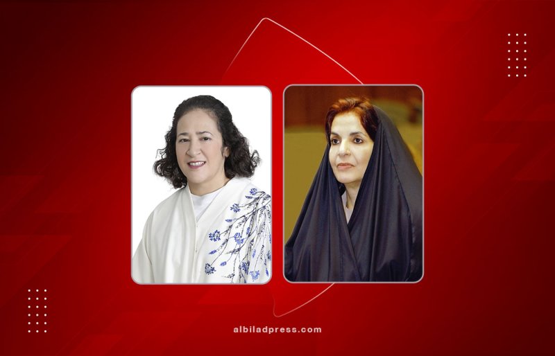 قرينة العاهل المعظم تهنئ د.الشيخة إيشاع بنت محمد آل خليفة بمناسبة حصولها على جائزة التميز للمرأة العربية