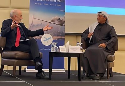 طيران الخليج تشارك في مؤتمر HFW للطيران في الشرق الأوسط