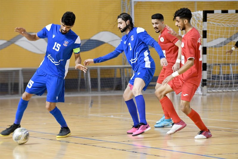 المنامة ينفرد بصدارة دوري كرة الصالات بفوز خماسي على سار