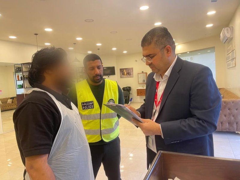 هيئة تنظيم سوق العمل: حملة تفتيشية مع "الجوازات" و"الشرطة" في المحافظة الشمالية