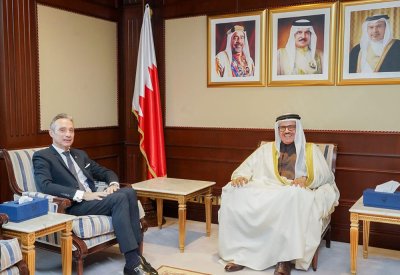 وزير الخارجية يستقبل سفير الجمهورية الفرنسية