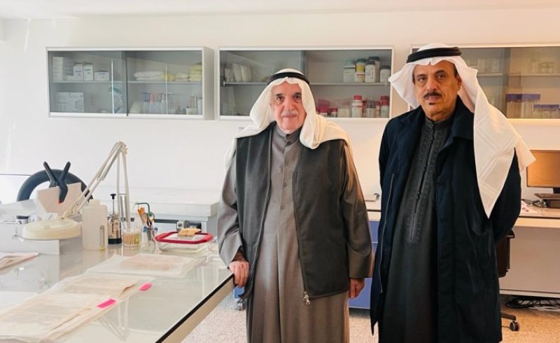 تعاون بحريني كويتي في مجال التدريب وترميم الوثائق