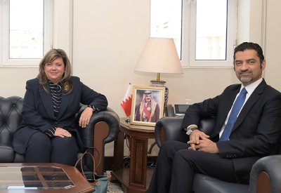 المبارك يبحث مع نائبة رئيس قطاع الأعمال والتسويق بالهيئة التجارية الكندية مجالات التعاون المشترك
