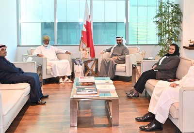 وزير الصناعة والتجارة يجتمع برئيس هيئة التقييس لدول مجلس التعاون لدول الخليج العربية