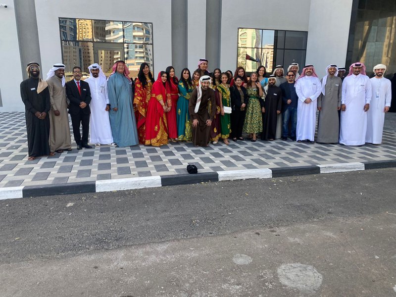 وفد جلجامش في افتتاح مهرجان المسرح الخليجي