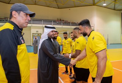 سمو الشيخ عيسى بن علي يزور النجمة والأهلي ويؤكد أهمية بقاء لقب "خليجية اليد" بحوزة البحرين