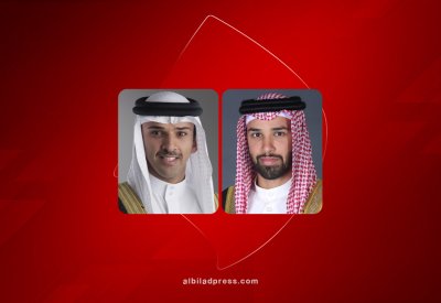 رئيس الاتحاد البحريني لكرة القدم يهنئ عبدالله بن خليفة