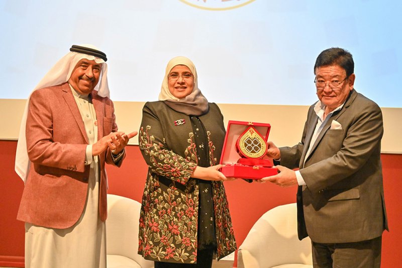 سندوك رويت: أشكر مملكة البحرين والجائزة ستعينني على مواصلة العمل الإنساني