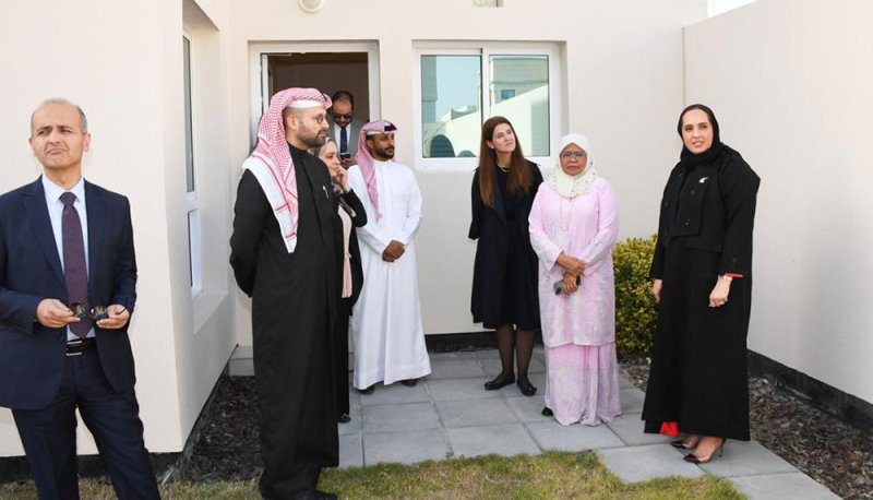 وزيرة الإسكان تستقبل المدير التنفيذي لبرنامج الأمم المتحدة للمستوطنات البشرية بمدينة سلمان