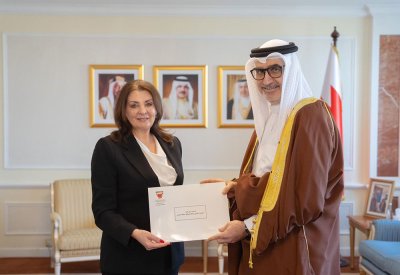 وكيل وزارة الخارجية يستقبل القنصل الفخري لمملكة بلجيكا لدى البحرين