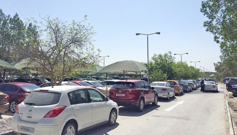 أزمة باركات في جامعة البحرين ... والطلبة: مبنى متعدد الطوابق هو الحل