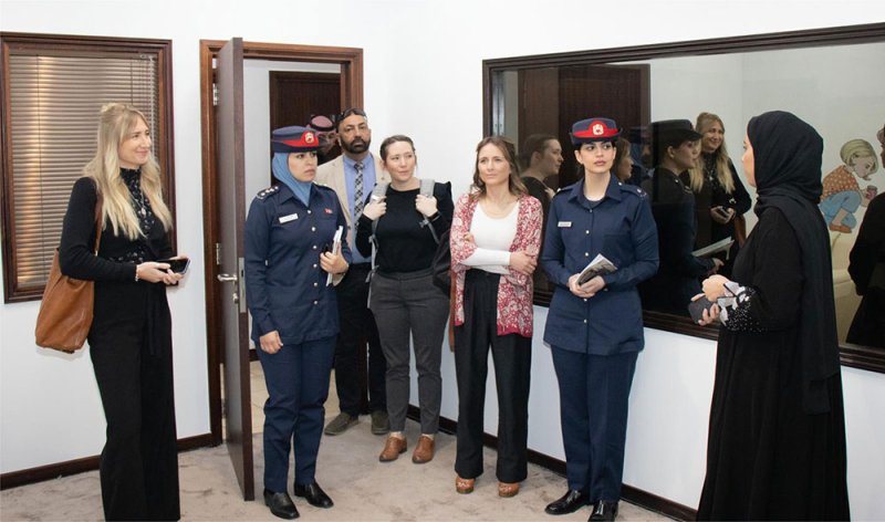 النيابة العامة تستقبل وفد المملكة المتحدة التابع للوكالة الوطنية للجريمة